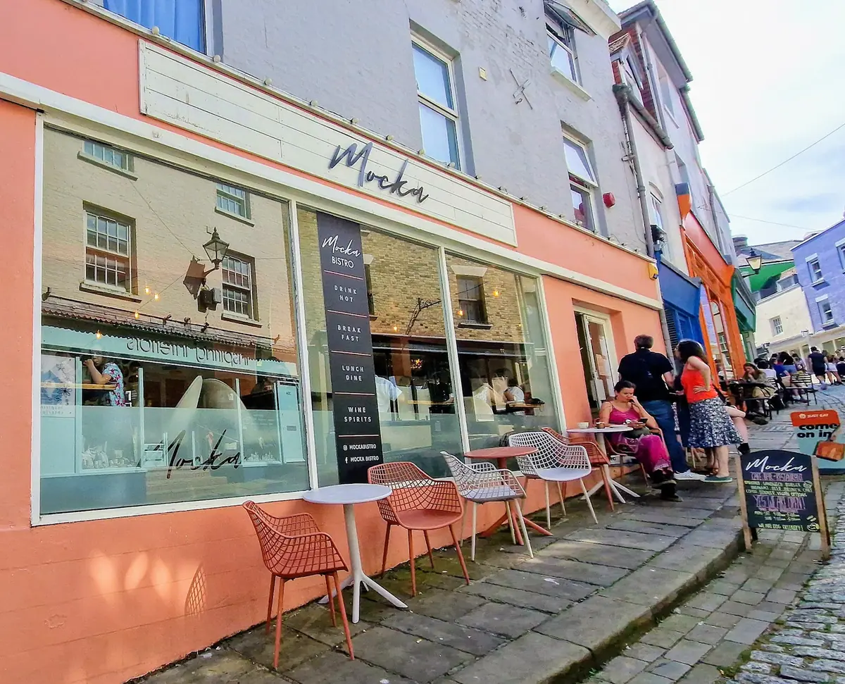 Inside Mocka Cafe and Bistro, Folkestone