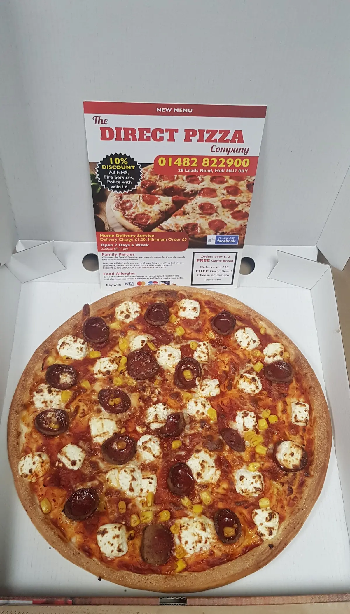 The Direct Pizza Company photo (photo 3 of 3)