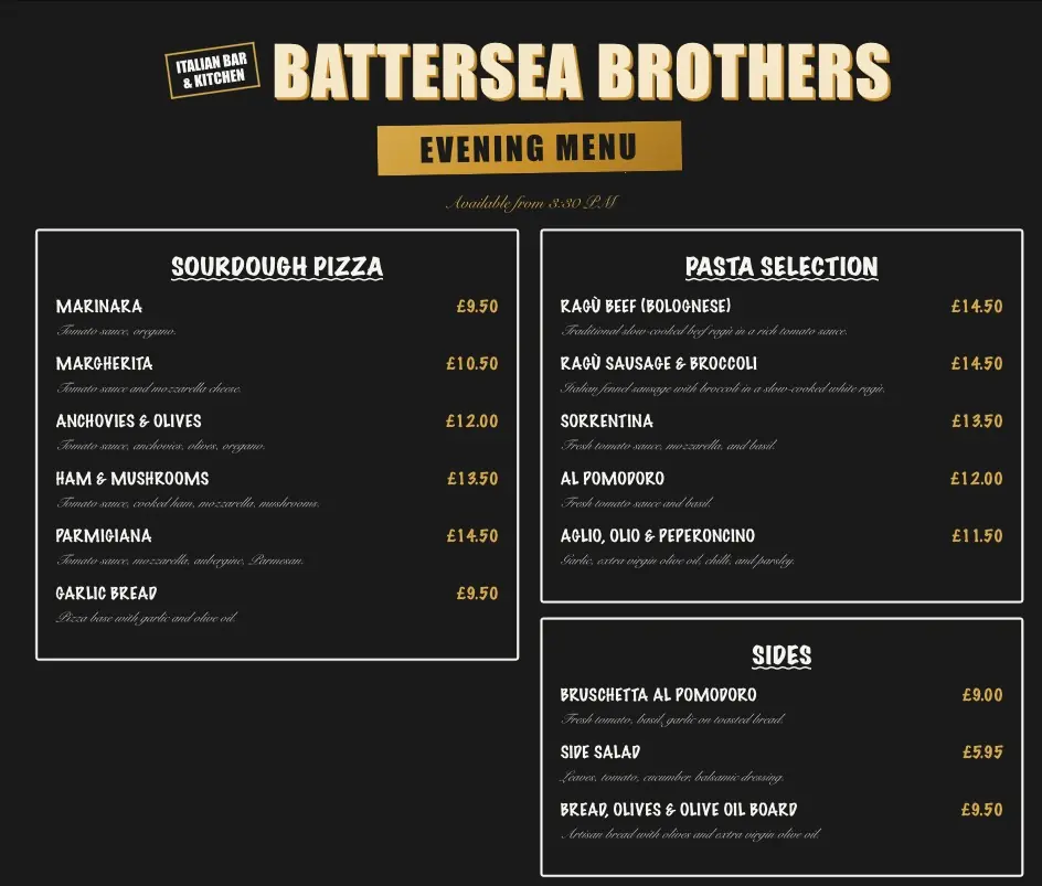 Battersea Brothers Italian Cafe Bar and Kitchen photo (photo 1 of 3)