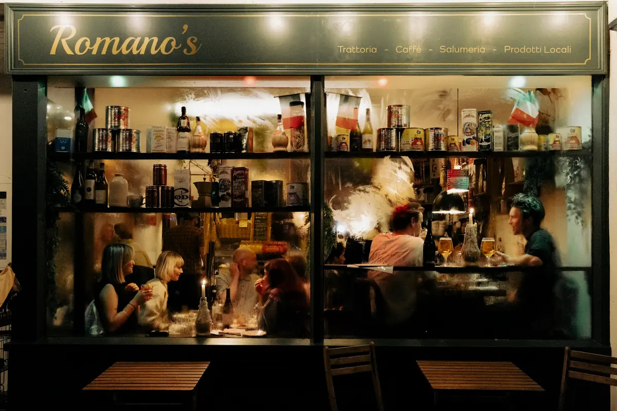 Inside Romano's, Saint Ives