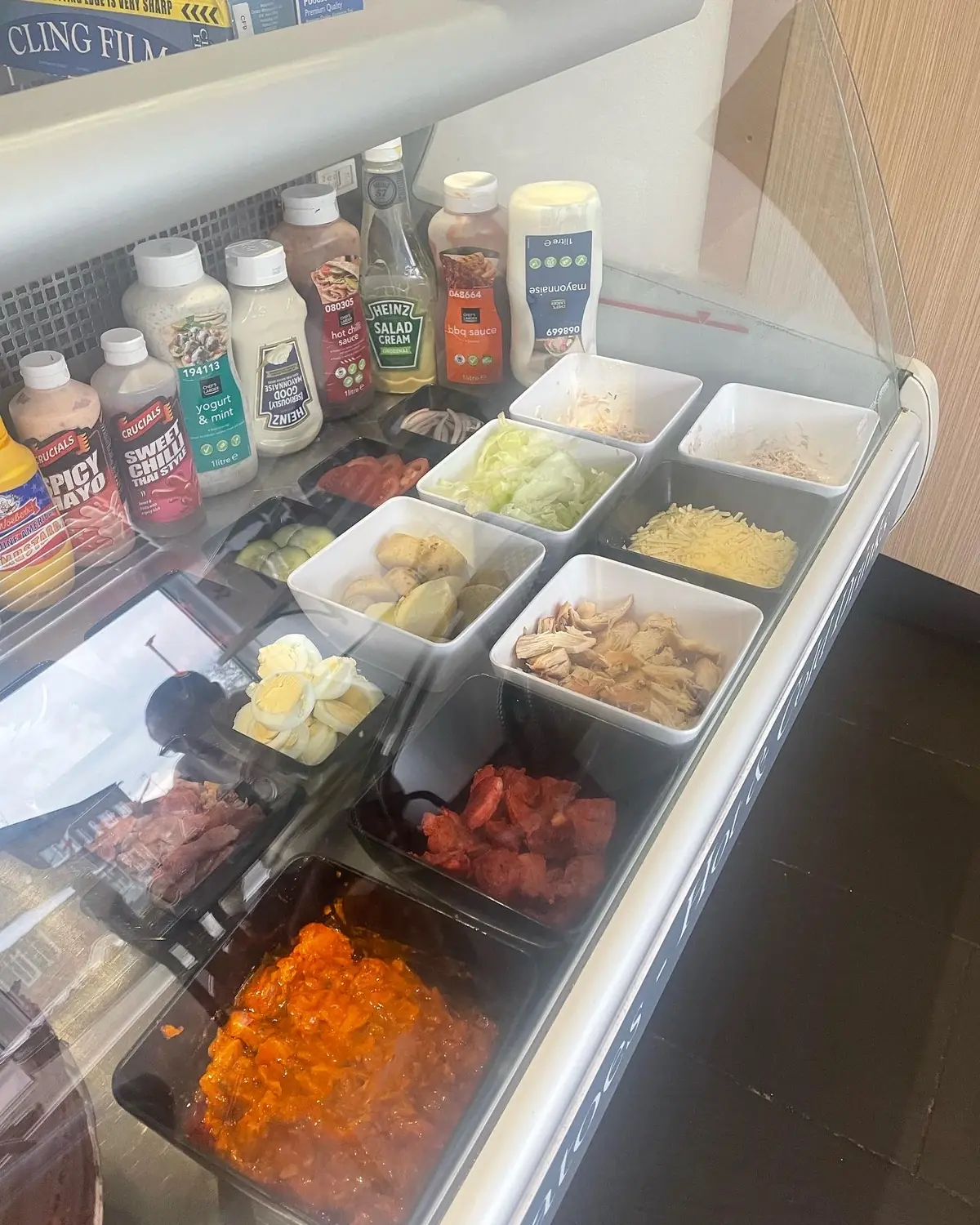 Inside Humbles kitchen, Derby