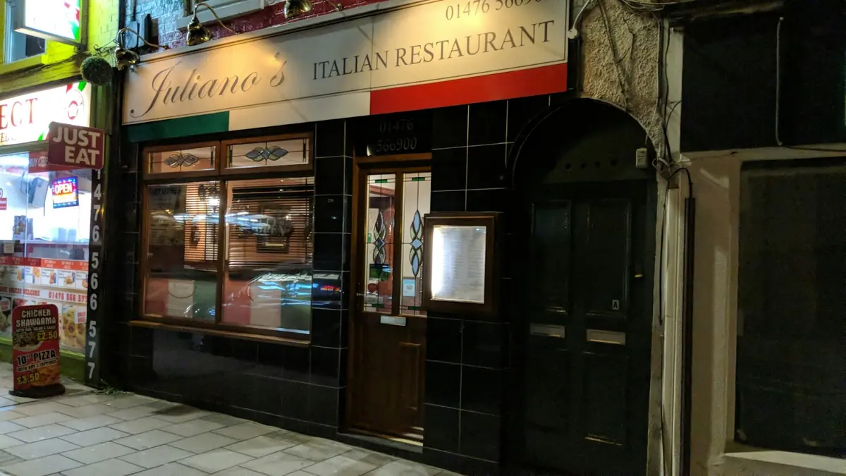 Inside Juliano's, Grantham