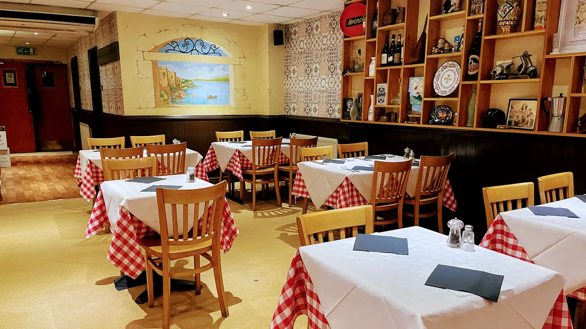 Inside Vesuvius Restaurant, Maidstone